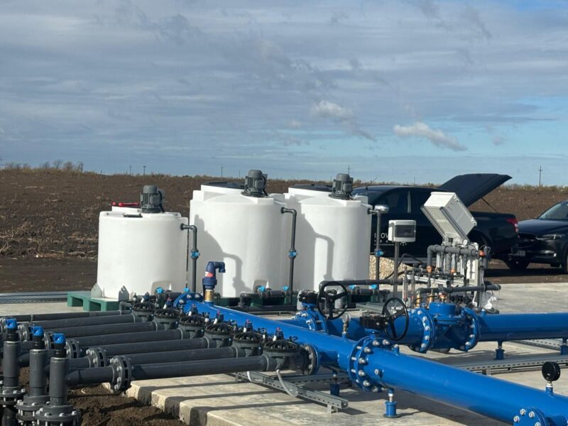 Fertigacija — kompletna instalacija