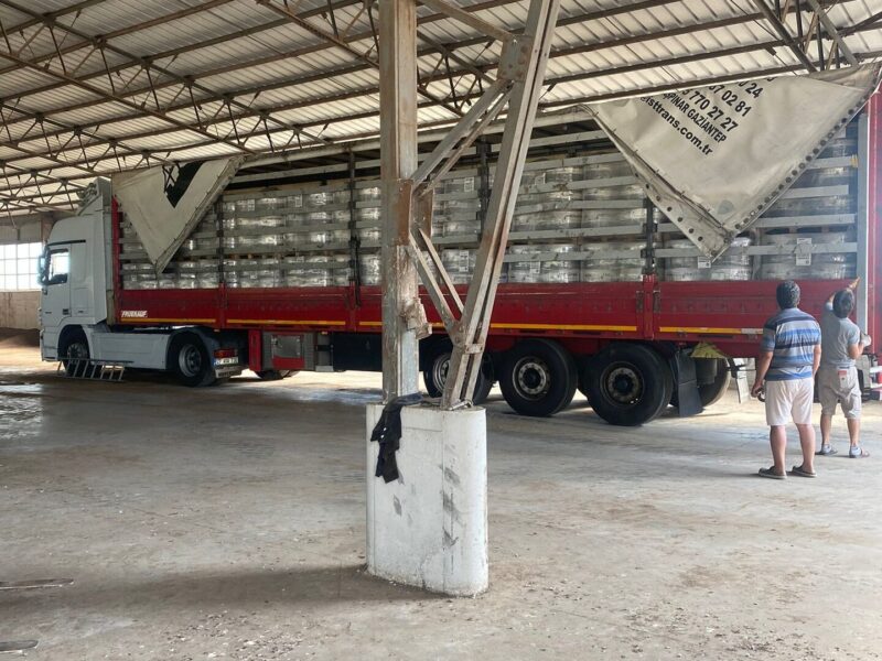 Isporuka Netafim opreme — magacin